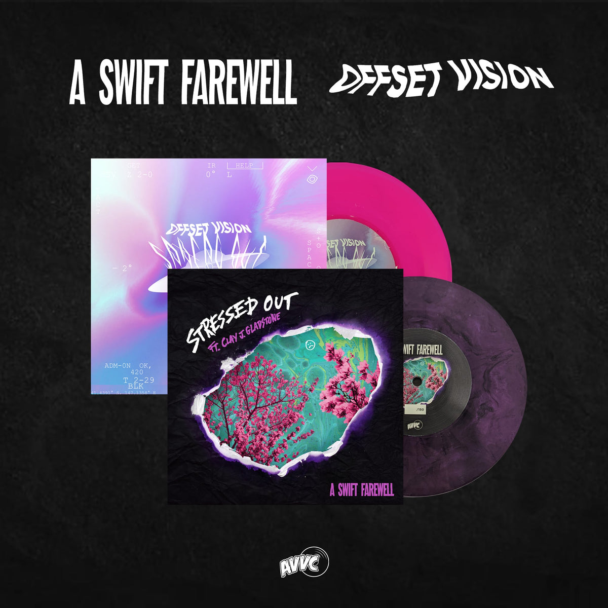 SPACED OUT // STRESSED OUT 7” VINYL RECORD